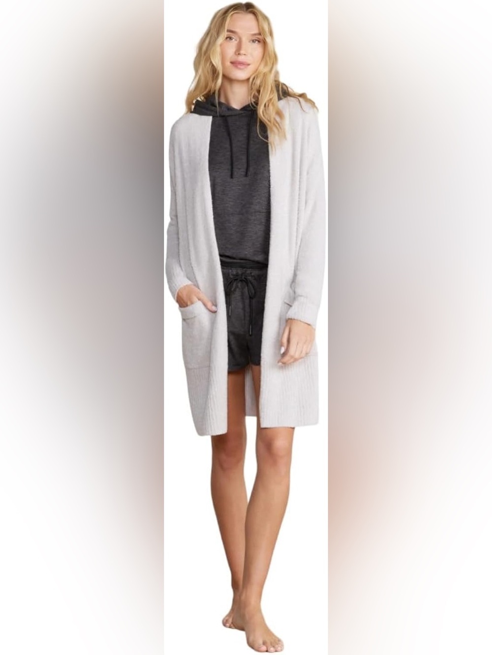 CozyChic Lite Long Cardigan by Barefoot Dreams XL